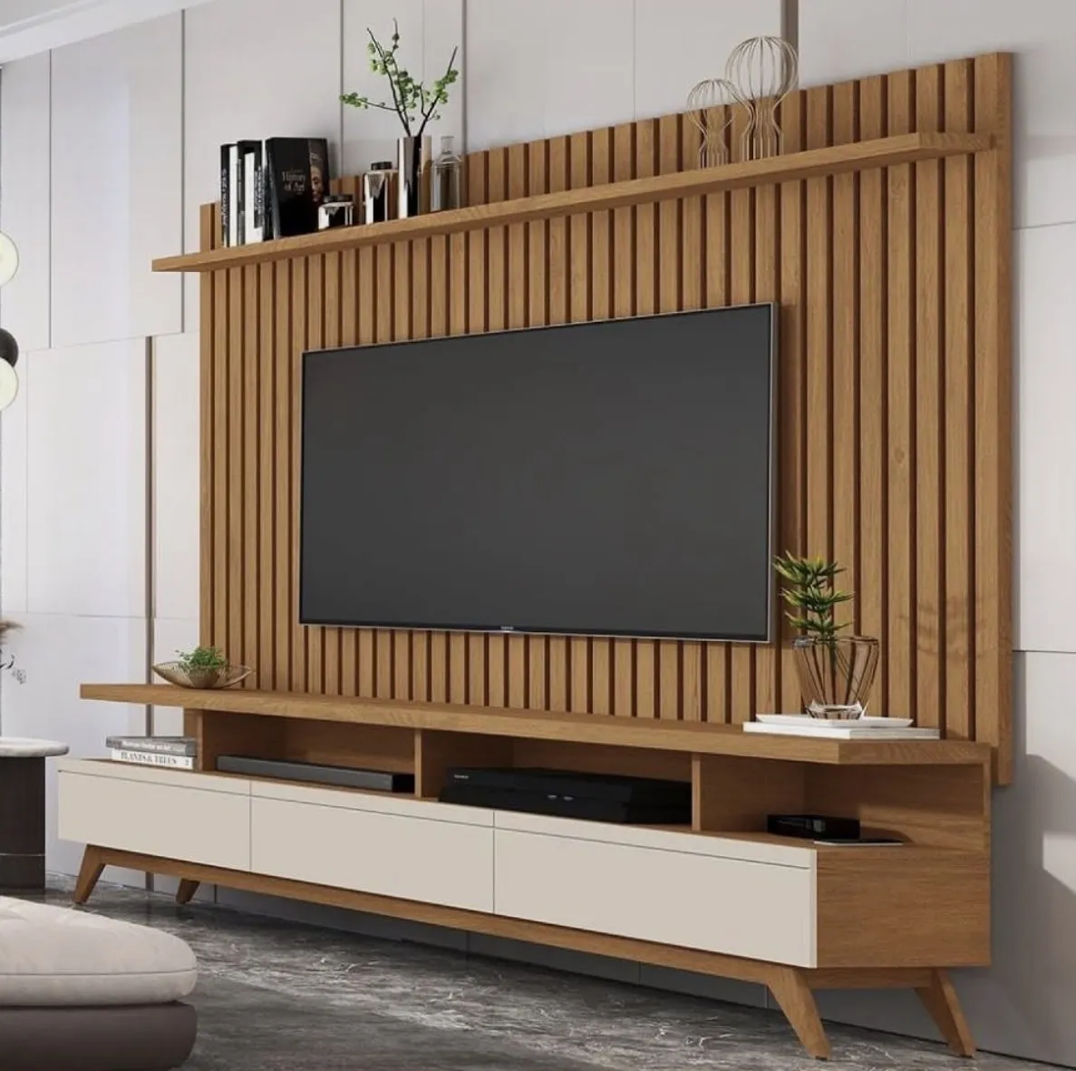 Painel de Tv e rack
